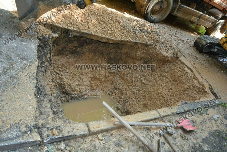 Поредна ВиК авария в Хасково