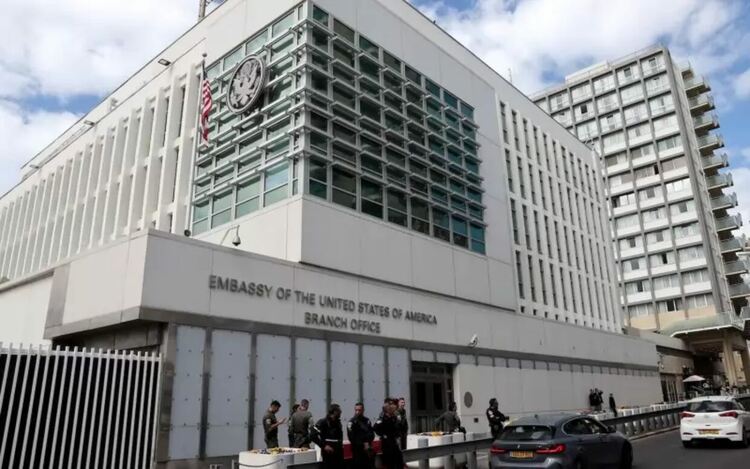 Старата сграда на посолството на САЩ в Тел Авив