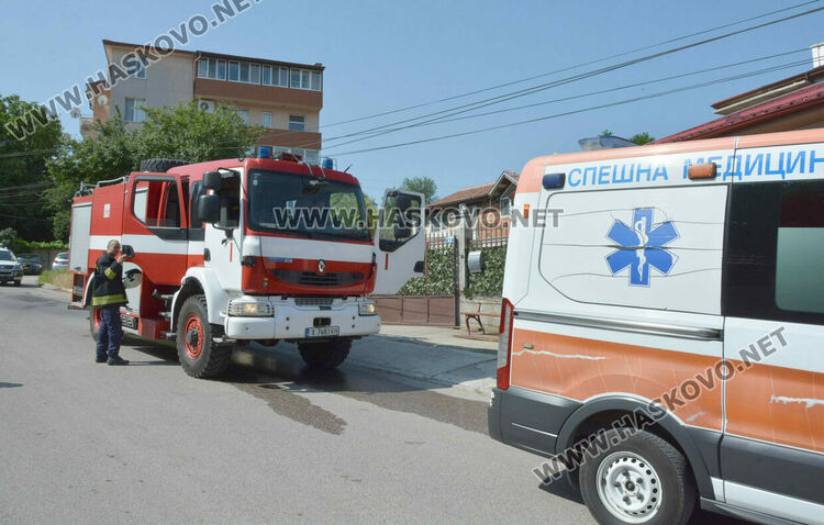 Готварска печка предизвика пожар на ул. „Казанлък“ в Хасково