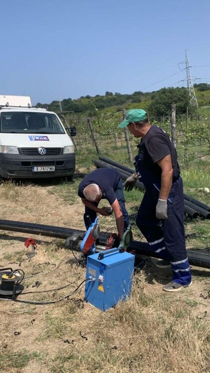 Екипи на ВиК ще присъединяват подменен водопровод за село Александрово