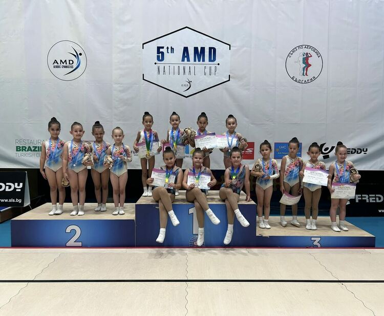 34 медала и много призови места за „Мега спорт“ от национален турнир в Пловдив