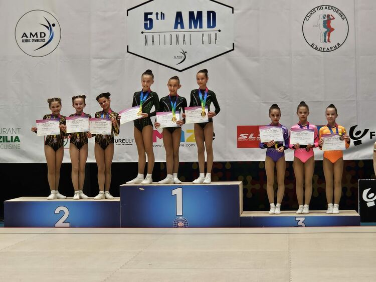 Състезателите на „Виолена“ с куп медали и призови места от национален турнир