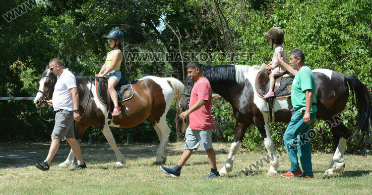 С венец от 77 ½ ароматни и лековити билки и конна езда започна Еньовден в Хасково 