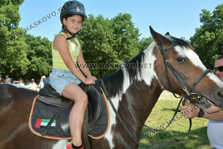 С венец от 77 ½ ароматни и лековити билки и конна езда започна Еньовден в Хасково 