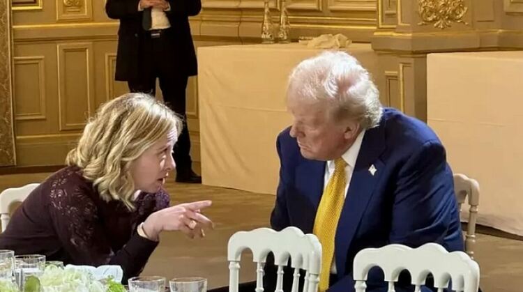 Джорджия Мелони и Доналд Тръмп