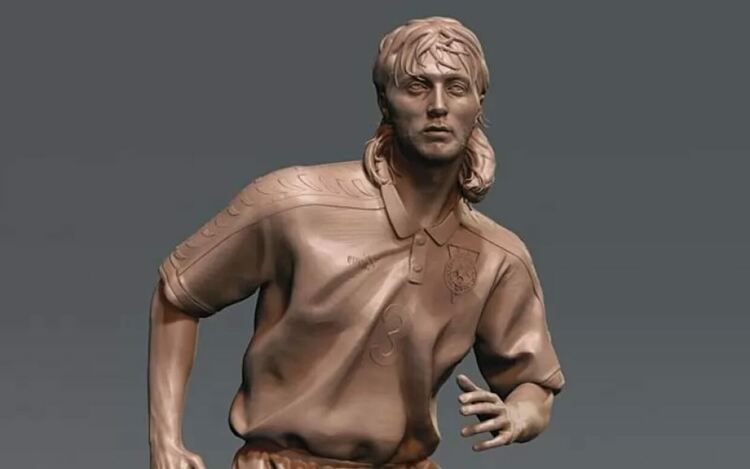 Работният проект на паметника на Трифон Иванов.