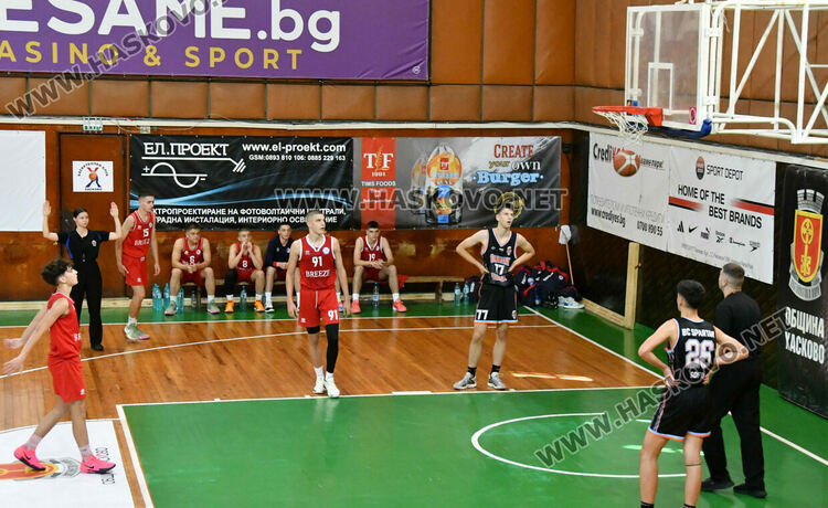 Баскетболистите на „Хасково“ са вицешампиони в Първа дивизия при юношите до 16 г.