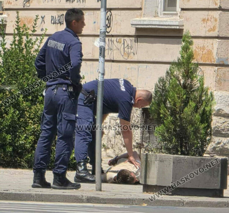 Французин опита да избяга и го проснаха в центъра на Хасково