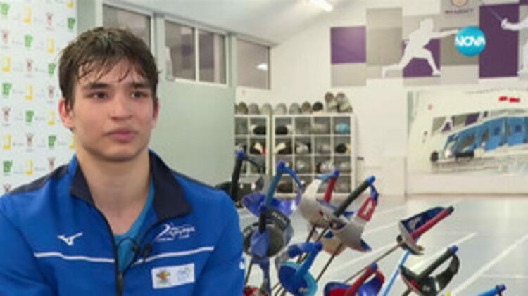 Първи в Европа: 14-годишен българин оглави ранглистата по сабя