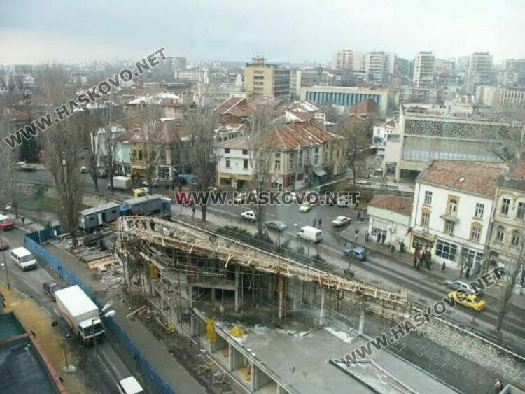 Снимка: архив (Хасковската река преди застрояването)