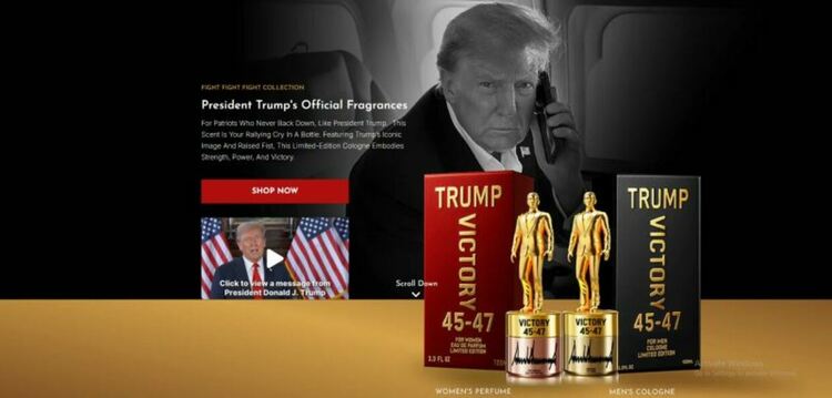 Линия парфюми на Доналд Тръмп