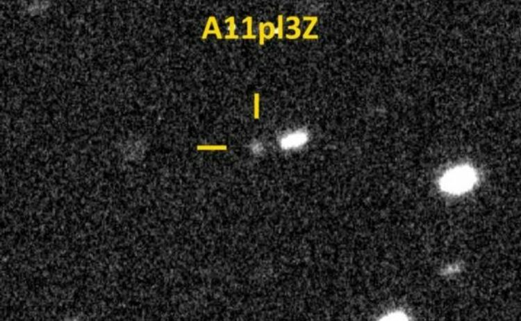 Нов кандидат за междузвезден обект A11pl3Z нат 07.02.2025 г. 07:30 ч. в долината Рио Уртадо, Чили