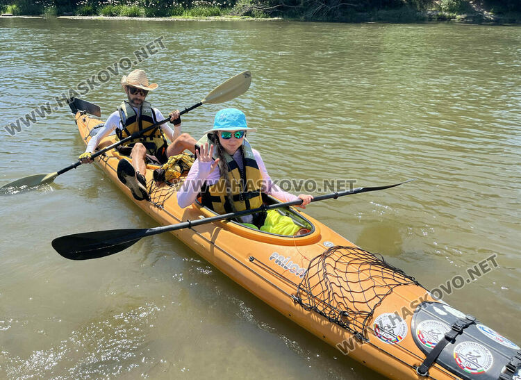 Близо 50 души стартираха във водния поход „Долна Марица - 2025“