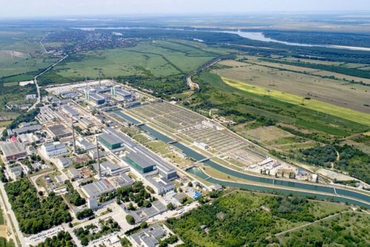 Централата от птичи поглед, сн. АЕЦ „Козлодуй“