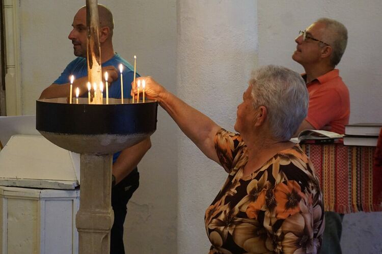 Курбан и литургия за храмовия празник на църквата „Света Неделя“ в Черепово