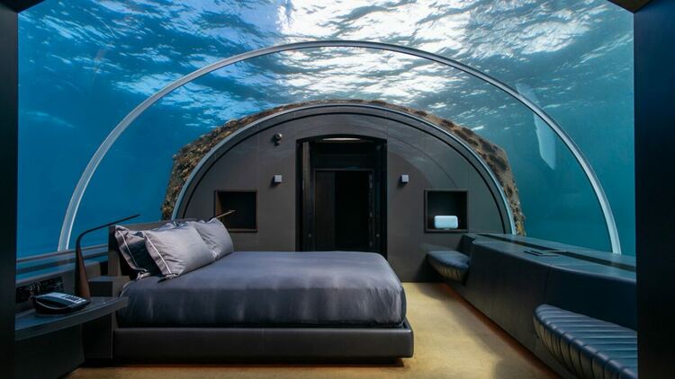 Прозорец с гледка рибки: 5 изумителни подводни хотела