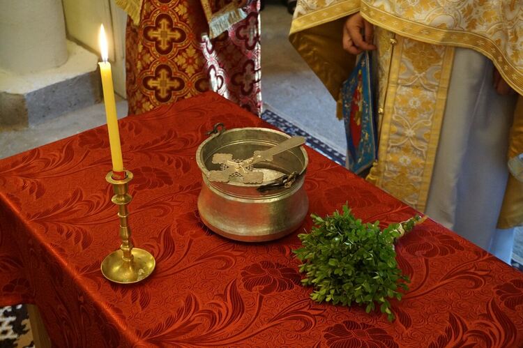 Курбан и литургия за храмовия празник на църквата „Света Неделя“ в Черепово