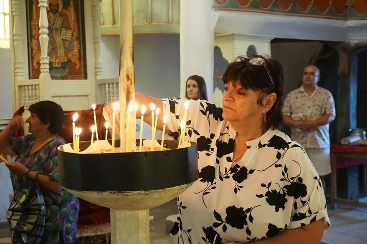 Курбан и литургия за храмовия празник на църквата „Света Неделя“ в Черепово