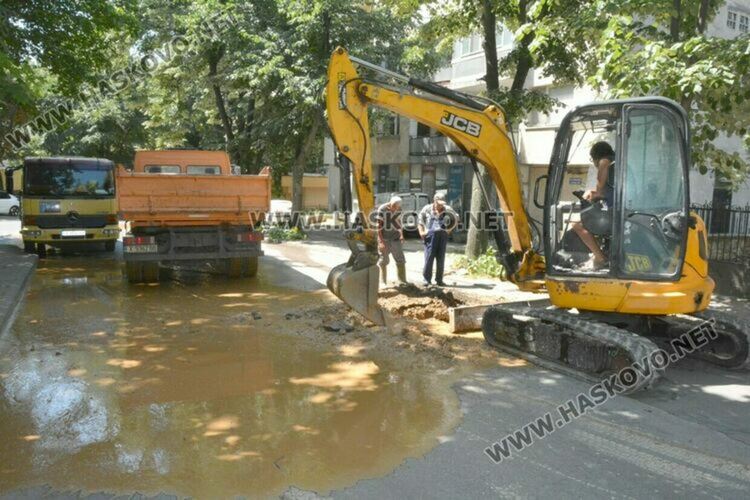 Харманли ще е без вода на 10 юли заради авария във водопровод