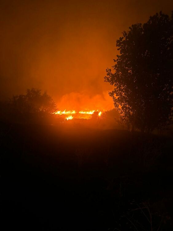 Обявиха частично бедствено положение в община Свиленград заради пожар
