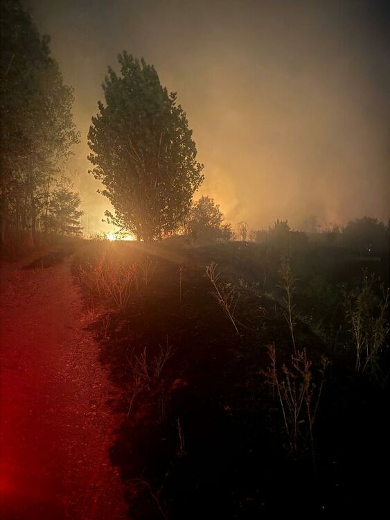 Обявиха частично бедствено положение в община Свиленград заради пожар
