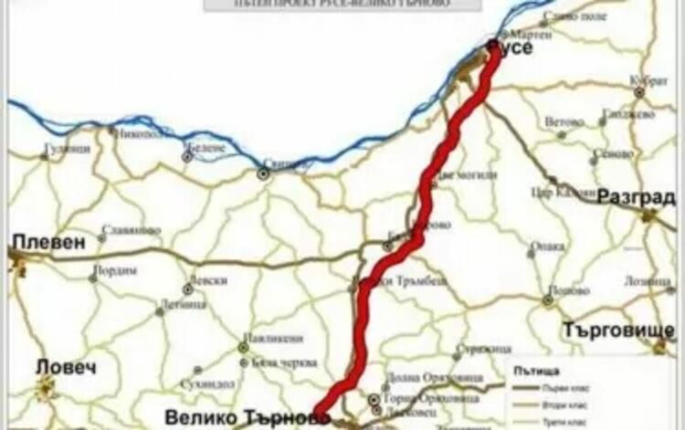 Автомагистралата Русе - Велико Търново е ключов обект за развитието на Северна България.