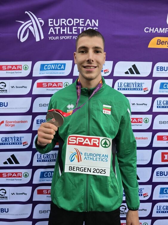 Божидар Саръбоюков се пребори за европейско сребро