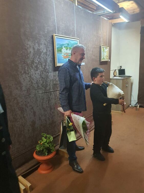 Световно признат художник от Настан с изложба в родния край