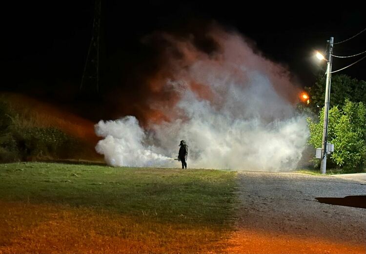 Поредно пръскане срещу комари в Хасково на 26 юли