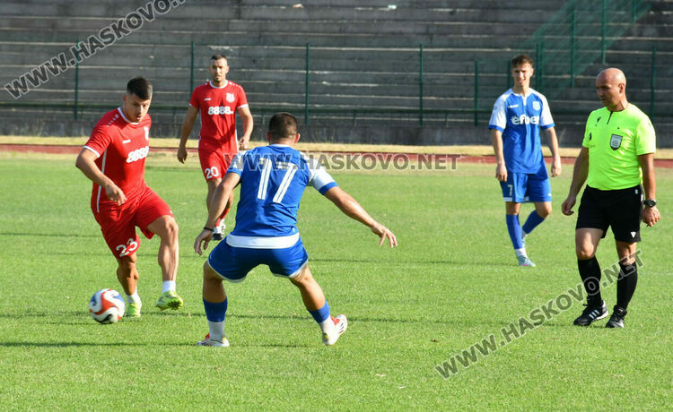 ОФК „Хасково“ загуби последната си контрола