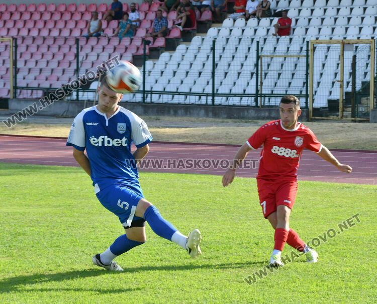 ОФК „Хасково“ загуби последната си контрола