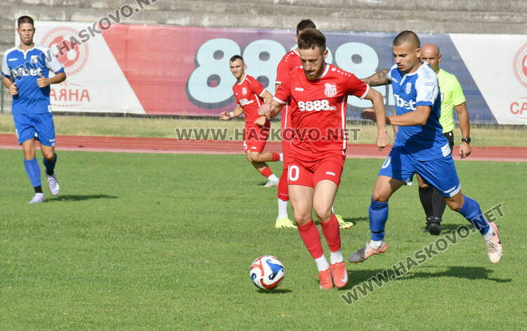 ОФК „Хасково“ загуби последната си контрола