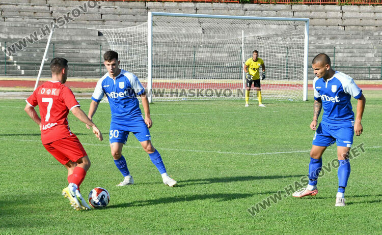 ОФК „Хасково“ загуби последната си контрола