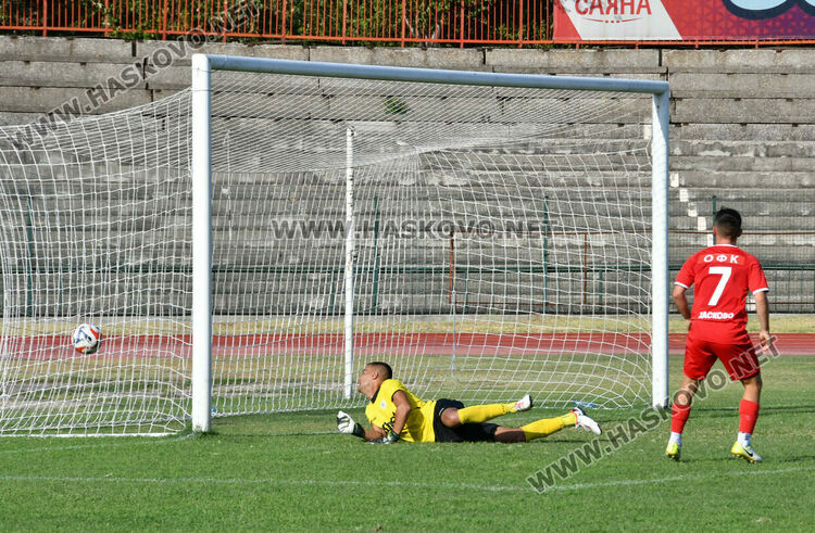 ОФК „Хасково“ загуби последната си контрола
