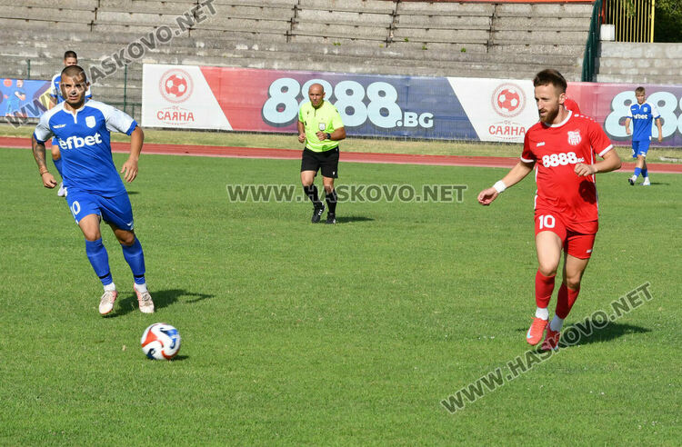 ОФК „Хасково“ загуби последната си контрола