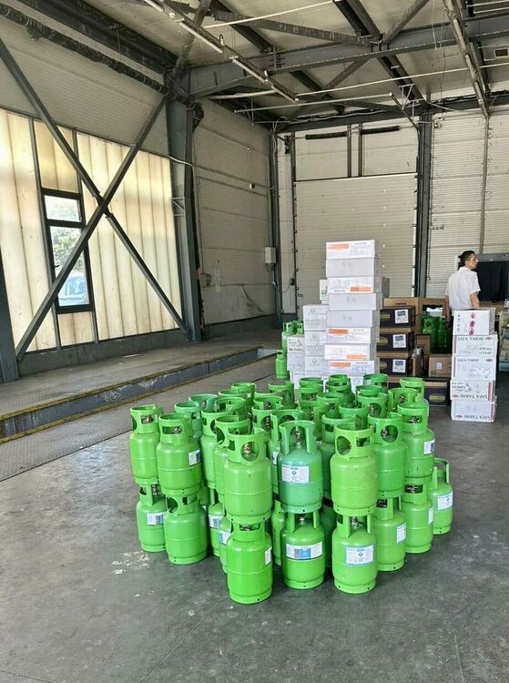 ГДБОП задържа тонове фреон при операция по неотложност