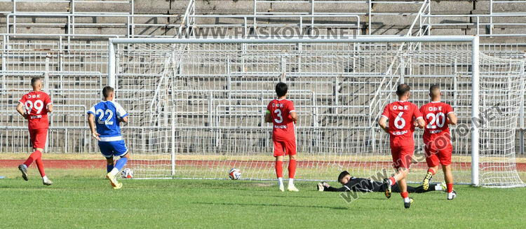 ОФК „Хасково“ загуби последната си контрола