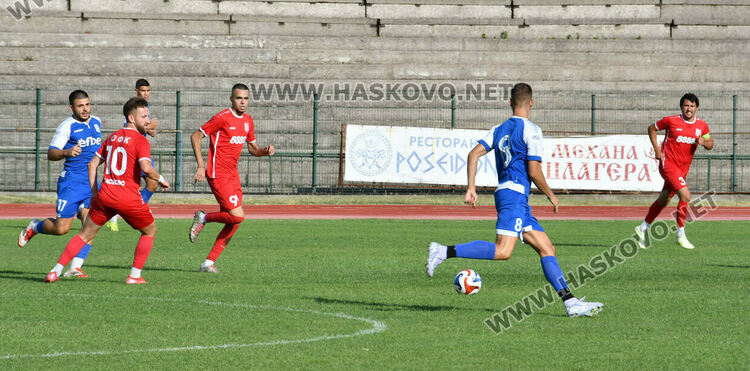 ОФК „Хасково“ загуби последната си контрола