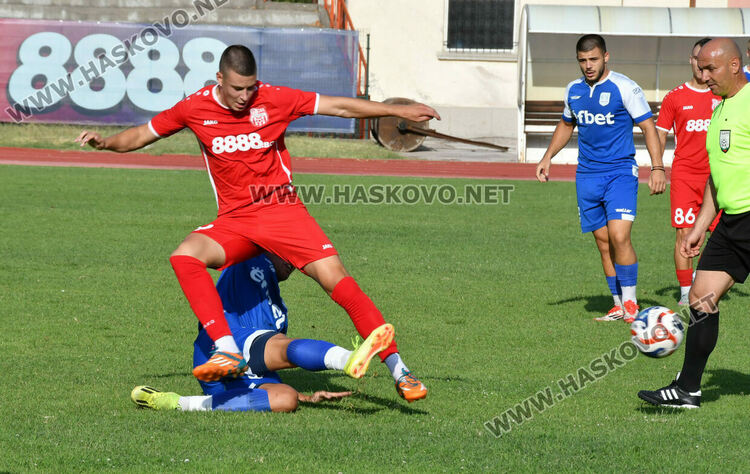 ОФК „Хасково“ загуби последната си контрола