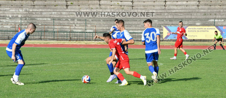 ОФК „Хасково“ загуби последната си контрола