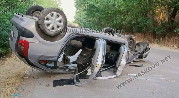 Жена пострада при катастрофа край Въгларово