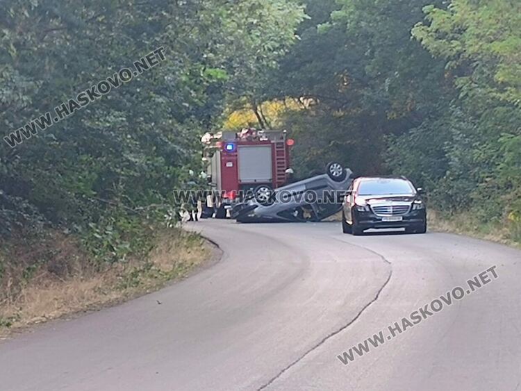 Жена пострада при катастрофа край Въгларово