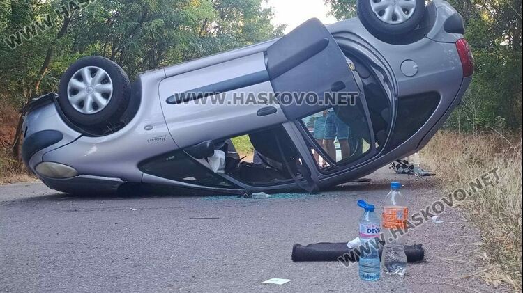 Жена пострада при катастрофа край Въгларово