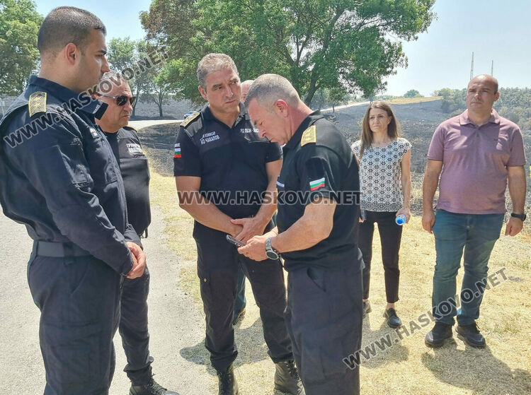 Главният секретар на МВР в Радовец: 90% от пожарите са от човешка дейност и немарливост