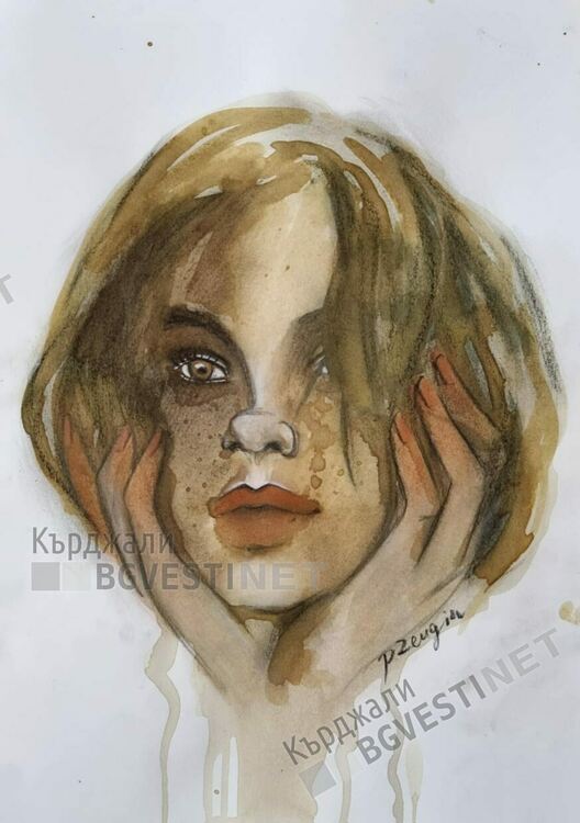 Петя Зенгин-художничката от Кърджали, която рисува портрети с кафе