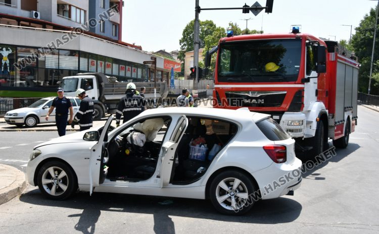 МВР: И пожарната, и БМВ-то имат вина за катастрофата в Хасково