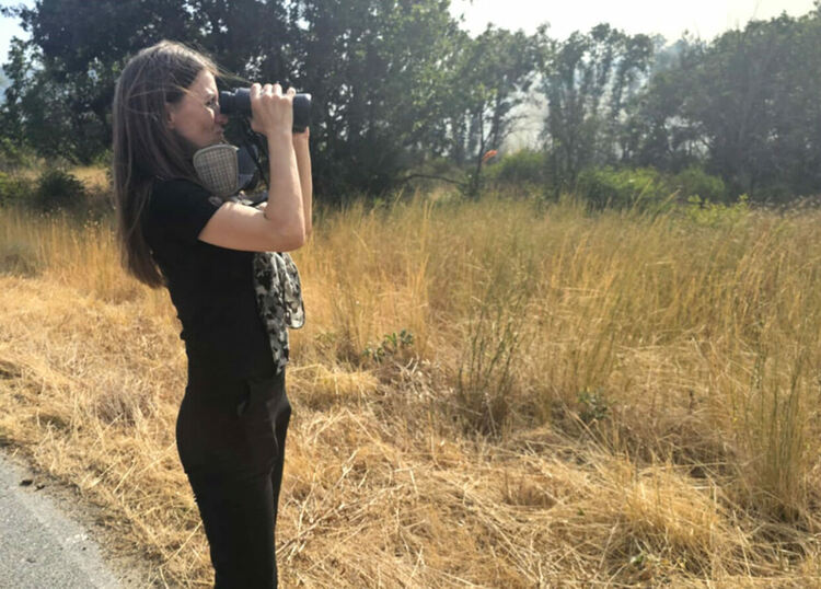 4 хеликоптера в битка със стихията, пожарът в Сакар не е овладян напълно