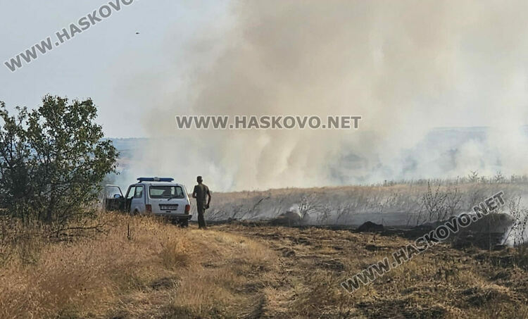 Срещу умишлените палежи: Граждани ще патрулират в Хасковско