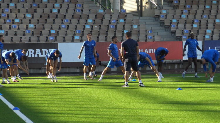 Отборът на "Арда" проведе официалната си тренировка в Хелзинки