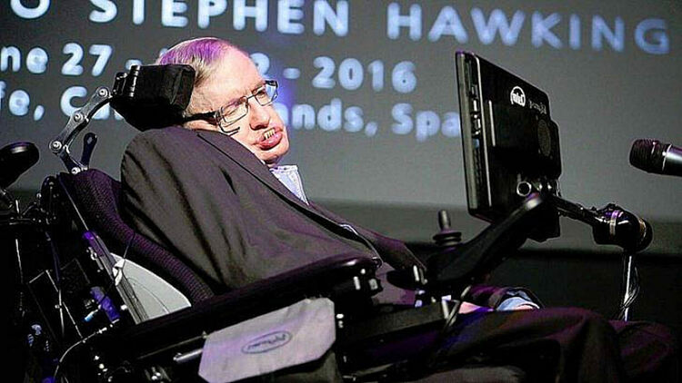 Физикът Стивън Хокинг